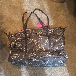 Vera Bradley Floral Print Tote Bag